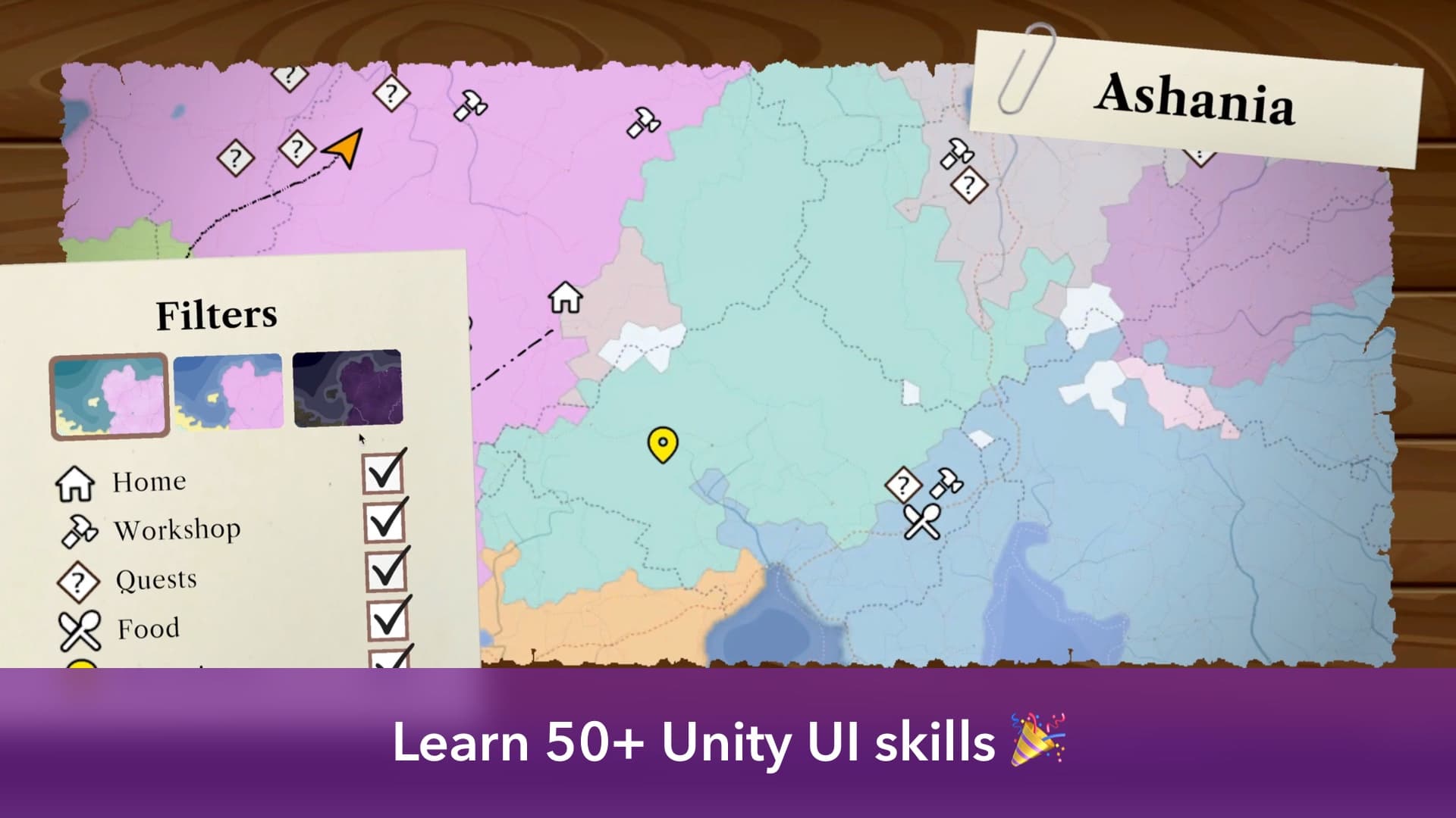Learn 50+ Unity UI skills 🎉