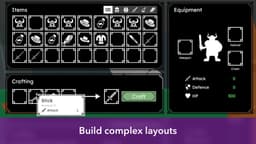 Build complex layouts
